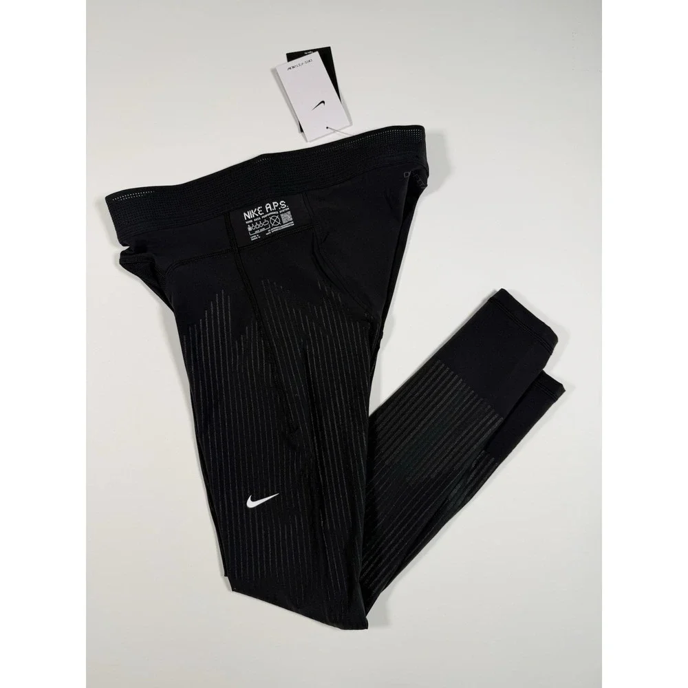 Nike A.P.S. Dri-FIT ADV Black Versatile Training Tights Men's L DR1890-010 NWT